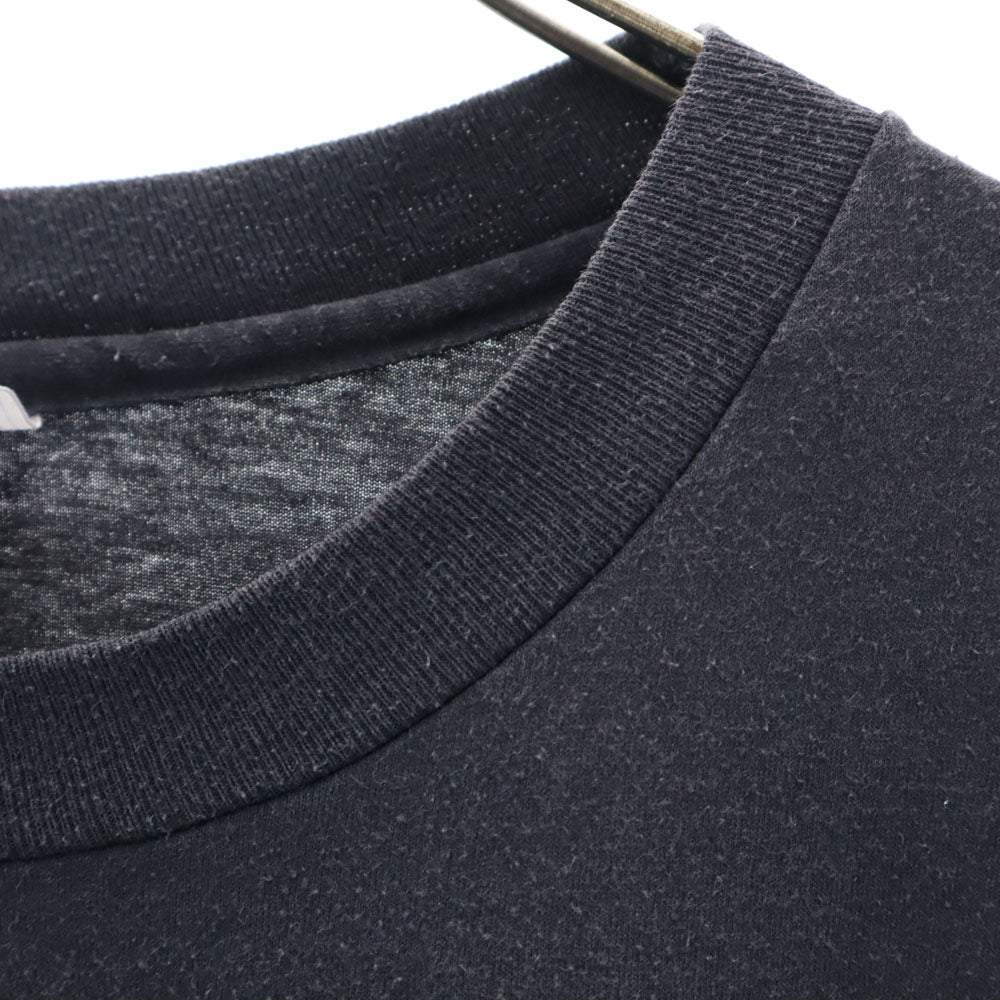 Hanes ヘインズ 90s USA製 ネイティブプリント 半袖 Tシャツ XXL ブラック シングルステッチ オールド メンズ