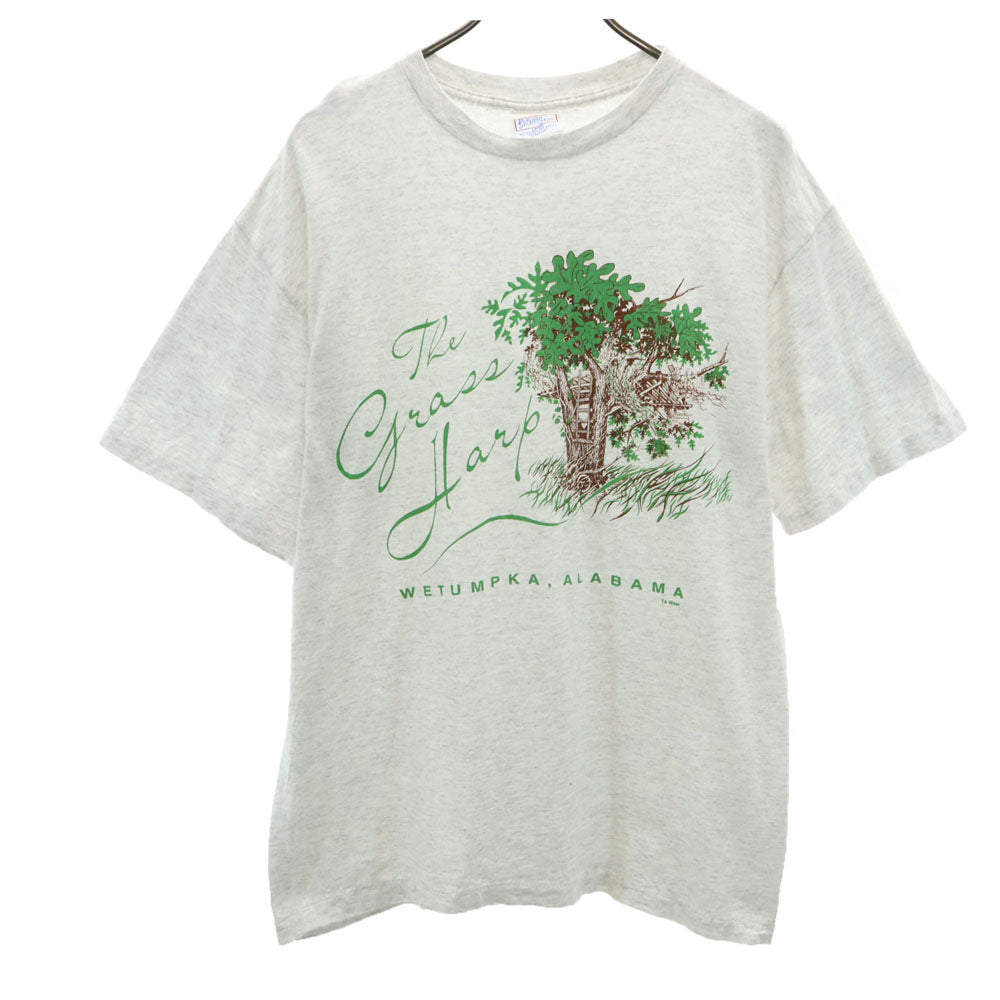 PREMIERSPORTSWEAR 90s USA製 半袖 霜降 Tシャツ L グレー シングルステッチ オールド メンズ