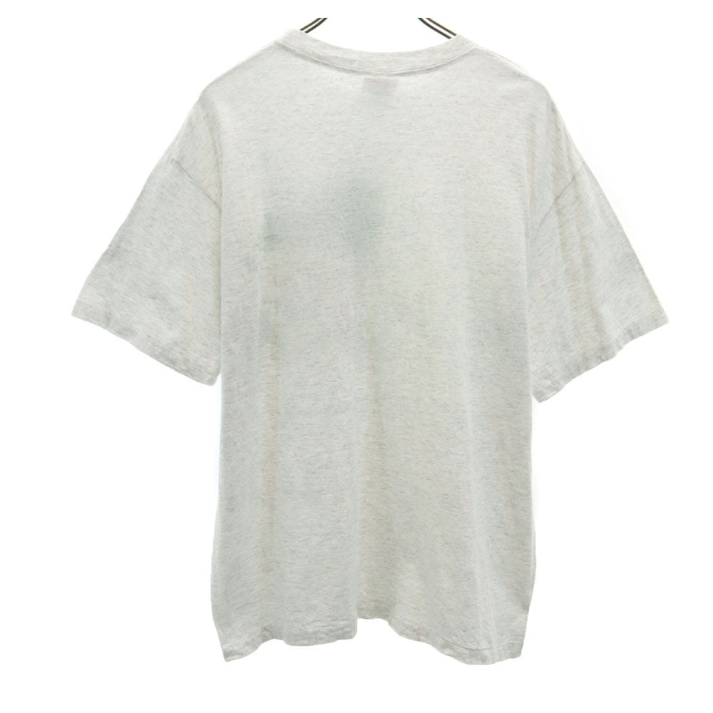 PREMIERSPORTSWEAR 90s USA製 半袖 霜降 Tシャツ L グレー シングルステッチ オールド メンズ
