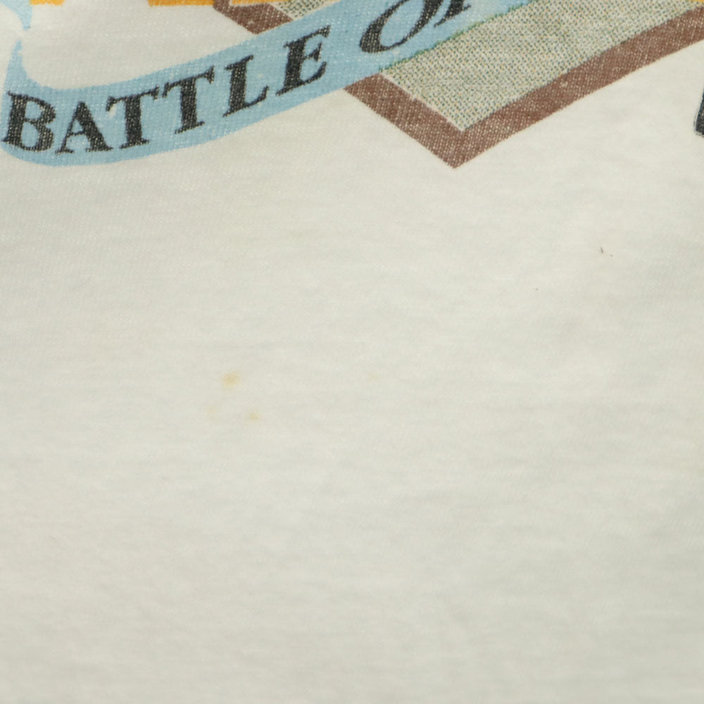 SALEM セーラム 80s USA製 オークランド アスレチックス ワールドシリーズ 半袖 Tシャツ S ホワイト シングルステッチ MLB ヴィンテージ メンズ