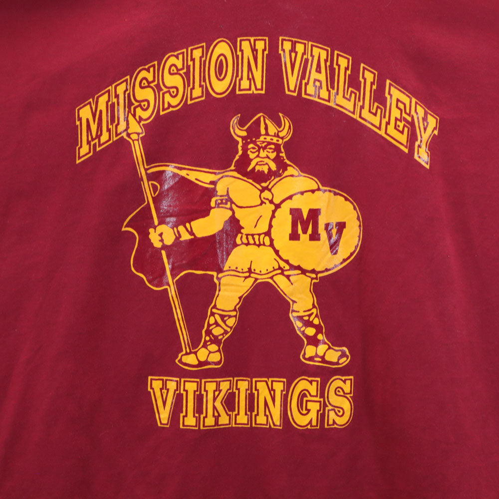 FRUIT OF THE LOOM フルーツオブザルーム 90s USA製 プリント 半袖 Tシャツ XXL ボルドー ビッグサイズ シングルステッチ オールド メンズ