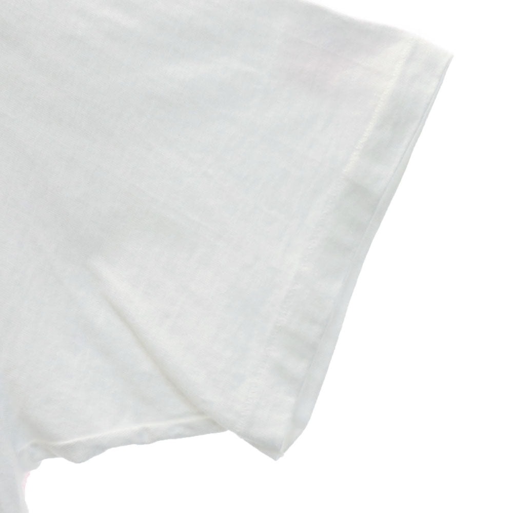 OLD オールド 90s プリント 半袖 Tシャツ ホワイト系 シングルステッチ メンズ