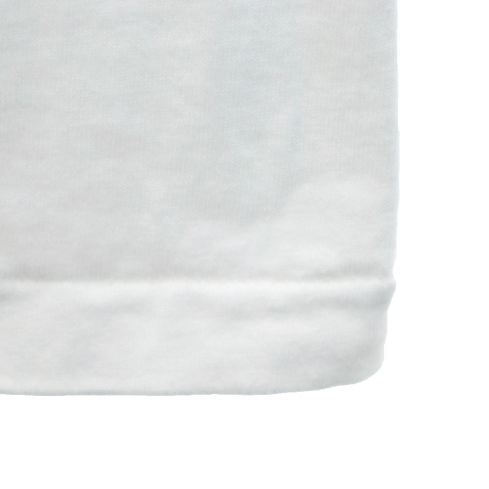 OLD オールド 90s プリント 半袖 Tシャツ ホワイト系 シングルステッチ メンズ