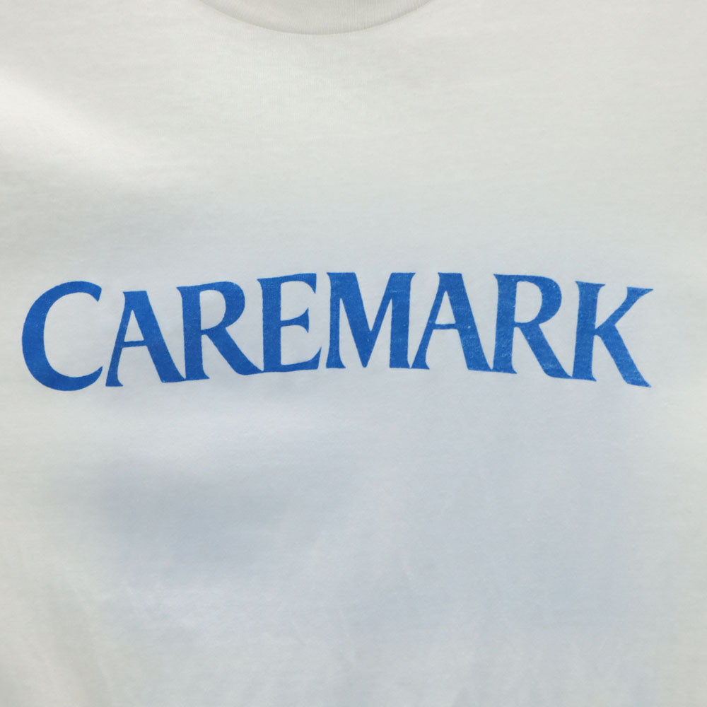 OLD オールド 90s プリント 半袖 Tシャツ ホワイト系 シングルステッチ メンズ