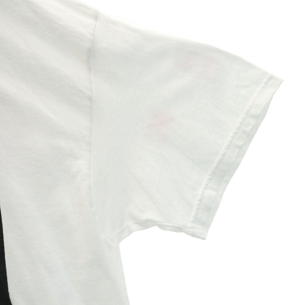 GLOBAL SPORT 90s 00s USA製 プリント 半袖 Tシャツ XL ホワイト系 オールド メンズ