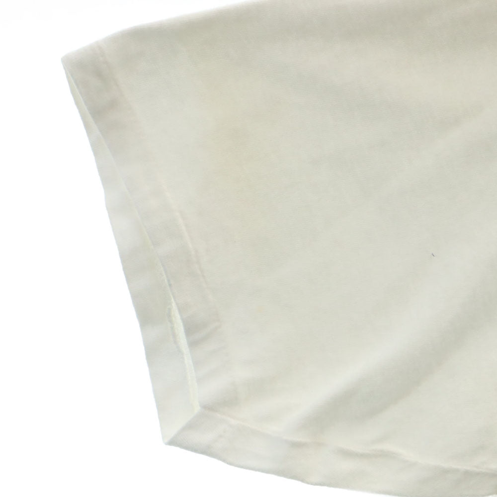 オニータ 90s USA製 プリント 半袖 Tシャツ L ホワイト系 ONEITA シングルステッチ オールド メンズ