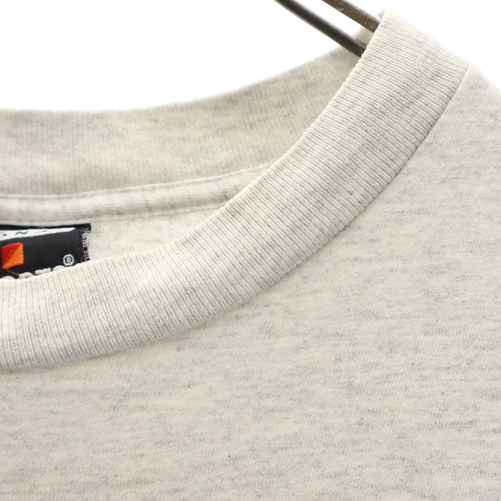 SIGNAL シグナル 90s USA製 プリント 半袖 Tシャツ M グレー系 シングルステッチ オールド メンズ