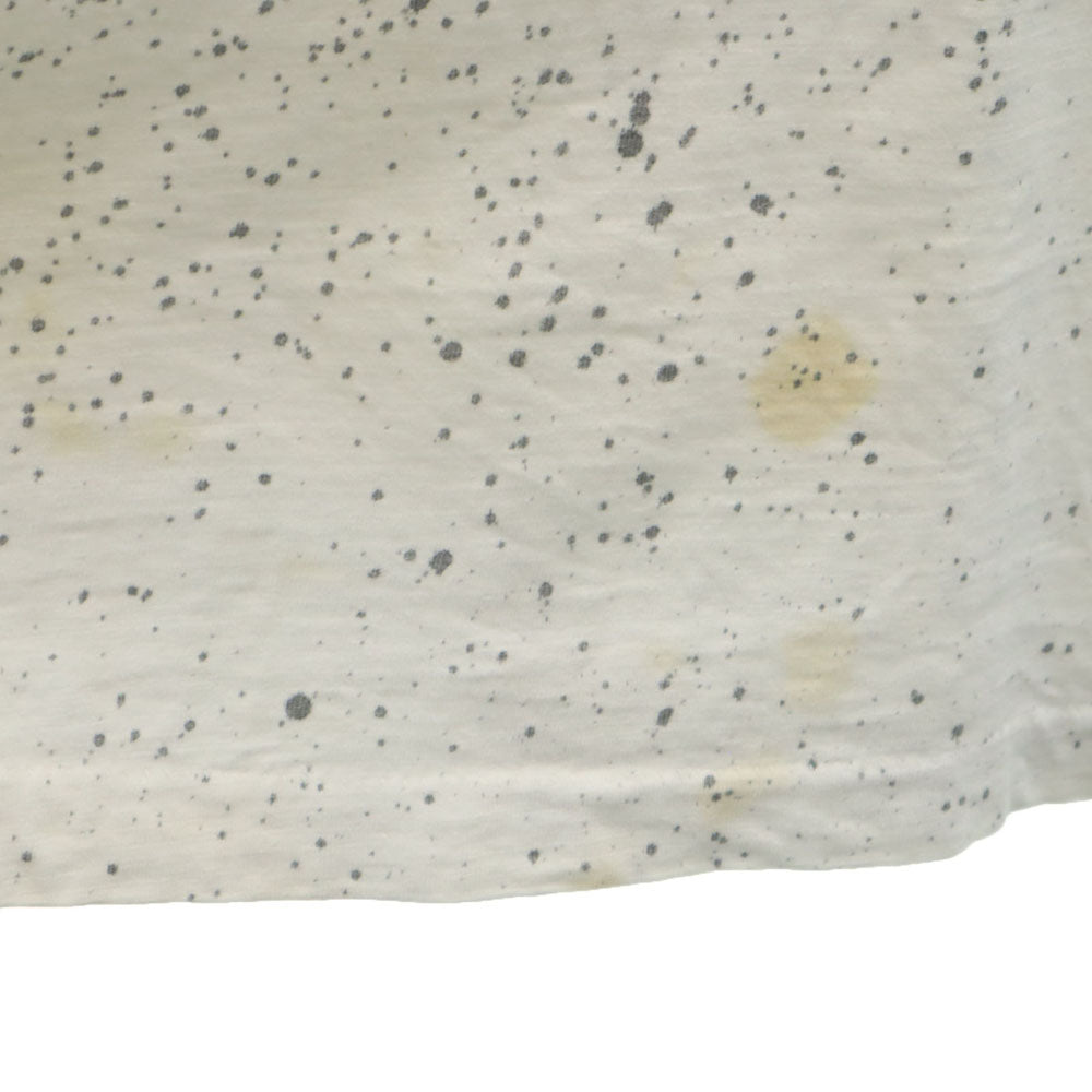 MAGIC Tees 90s 総柄 プリント 半袖 Tシャツ XL ホワイト系 シングルステッチ オールド メンズ