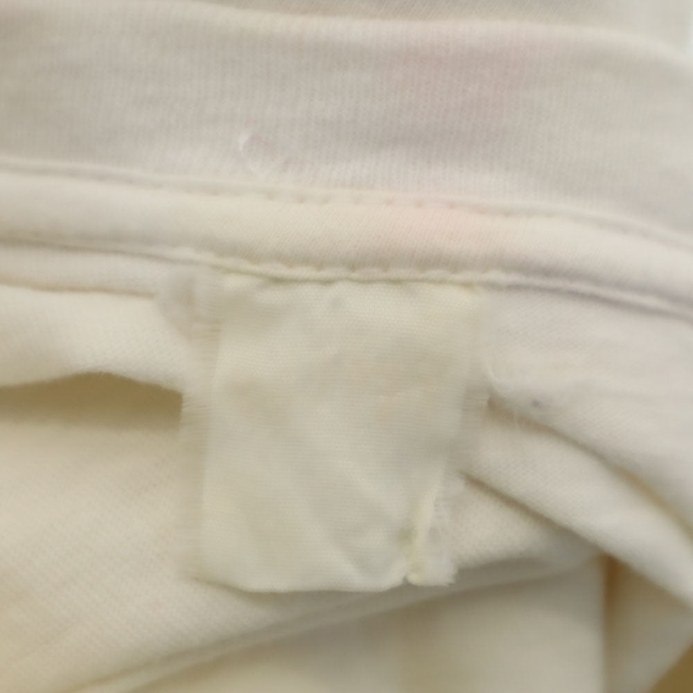 OLD オールド 90s 00s プリント 半袖 Tシャツ アイボリー メンズ