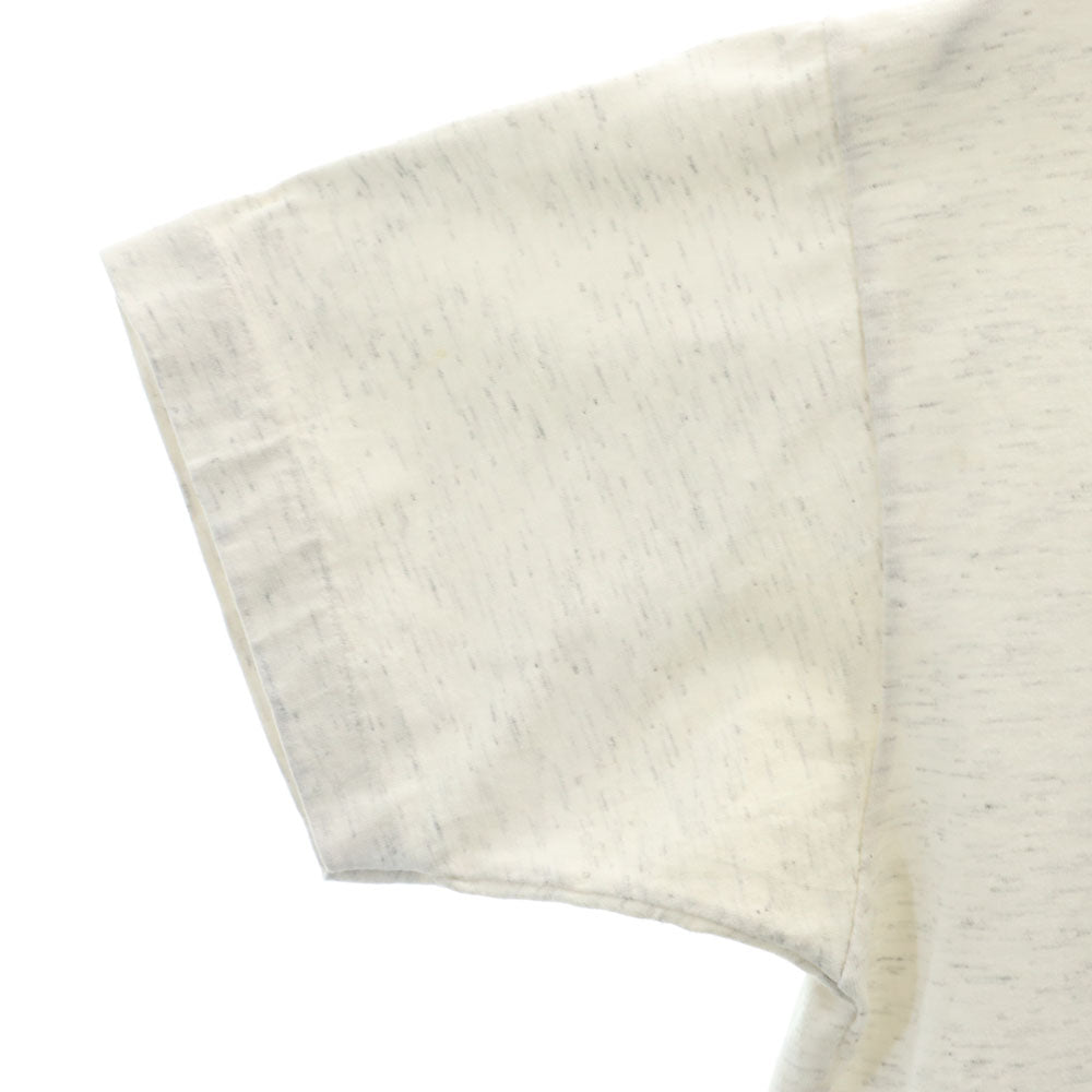 Celebrity sportswear 80s 90s カナダ製 CHEGWIN CHARGERS プリント 半袖 Tシャツ M ライトグレー シングルステッチ カレッジ オールド メンズ