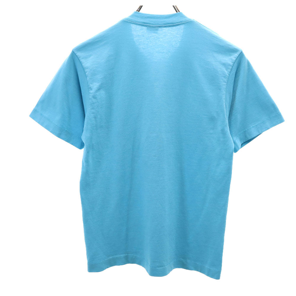 FRUIT OF THE LOOM フルーツオブザルーム 90s USA製 半袖 シングルステッチ オールド Tシャツ 14-16 水色 BEST キッズ