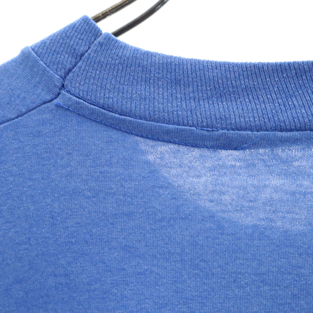 オールド 90s 半袖 シングルステッチ Tシャツ ブルー OLD メンズ