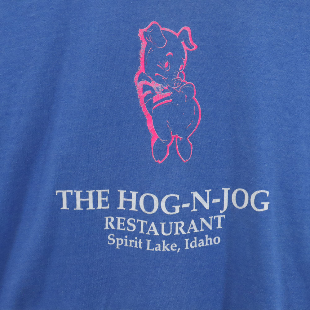 オールド 90s 半袖 シングルステッチ Tシャツ ブルー OLD メンズ