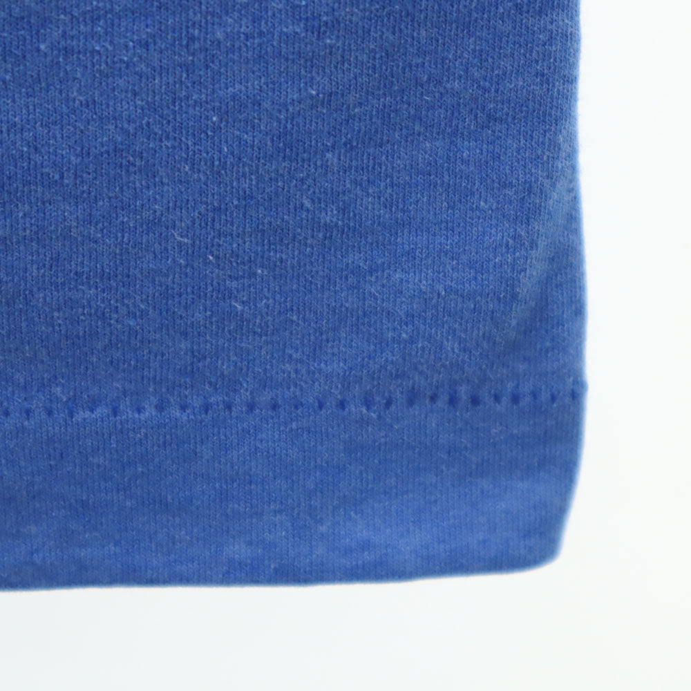 オールド 90s 半袖 シングルステッチ Tシャツ ブルー OLD メンズ