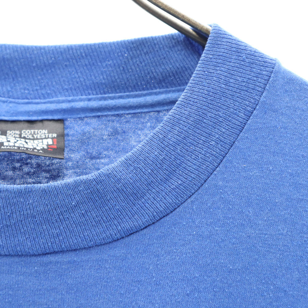 SCREEN STARS BEST スクリーンスターズベスト 90s USA製 半袖 シングルステッチ オールド Tシャツ XL ブルー メンズ