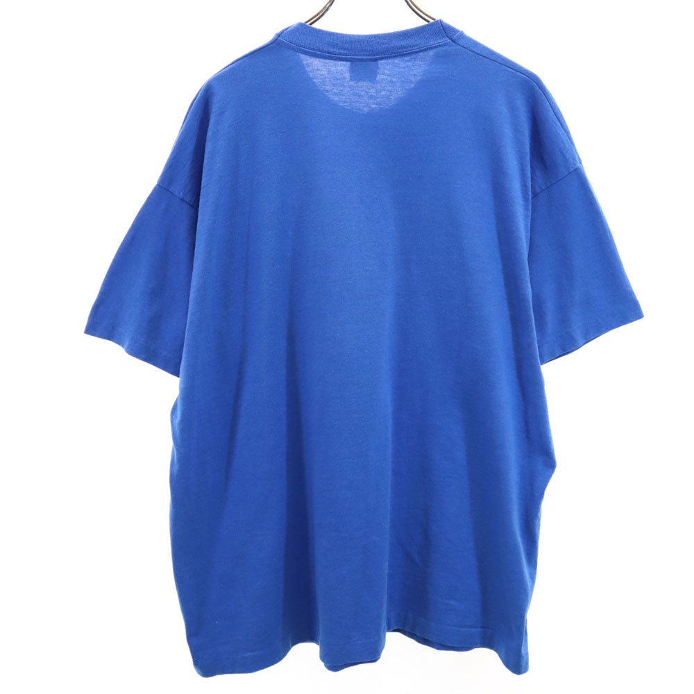FRUIT OF THE LOOM フルーツオブザルーム 90s USA製 ネイティブプリント 半袖 ツーソン アリゾナ Tシャツ XXL ブルー BEST シングルステッチ オールド TUCSON ARIZONA ビッグサイズ メンズ