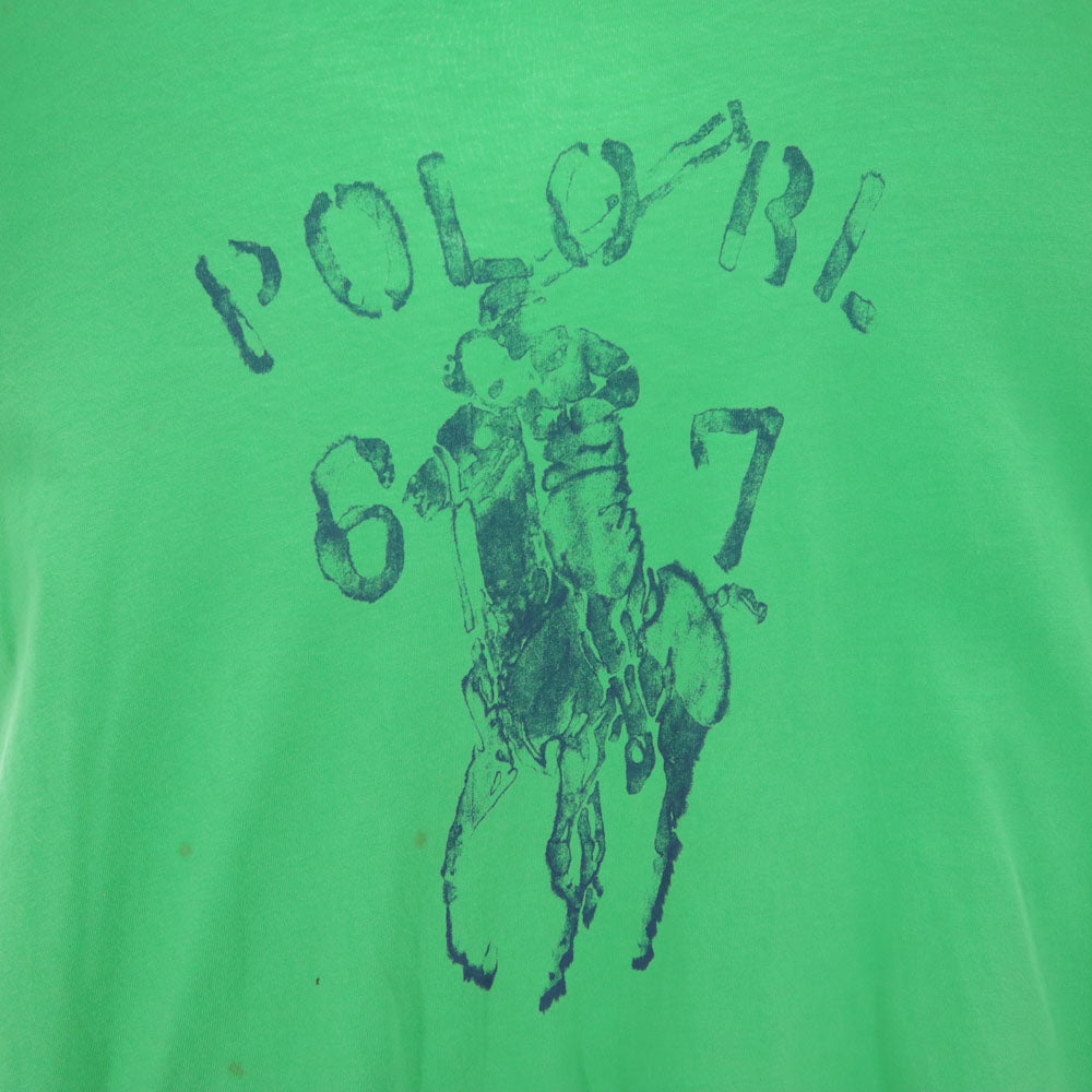 Polo by Ralph Lauren ポロバイラルフローレン 半袖 オールド Tシャツ S グリーン系 メンズ
