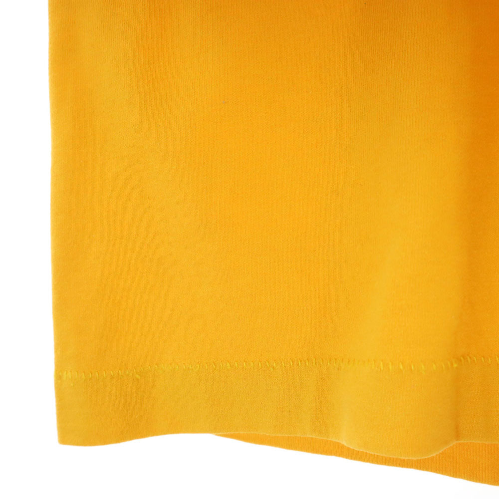 FRUIT OF THE LOOM フルーツオブザルーム 90s USA製 オールド 半袖 シングルステッチ Tシャツ 14-16 イエロー系 キッズ