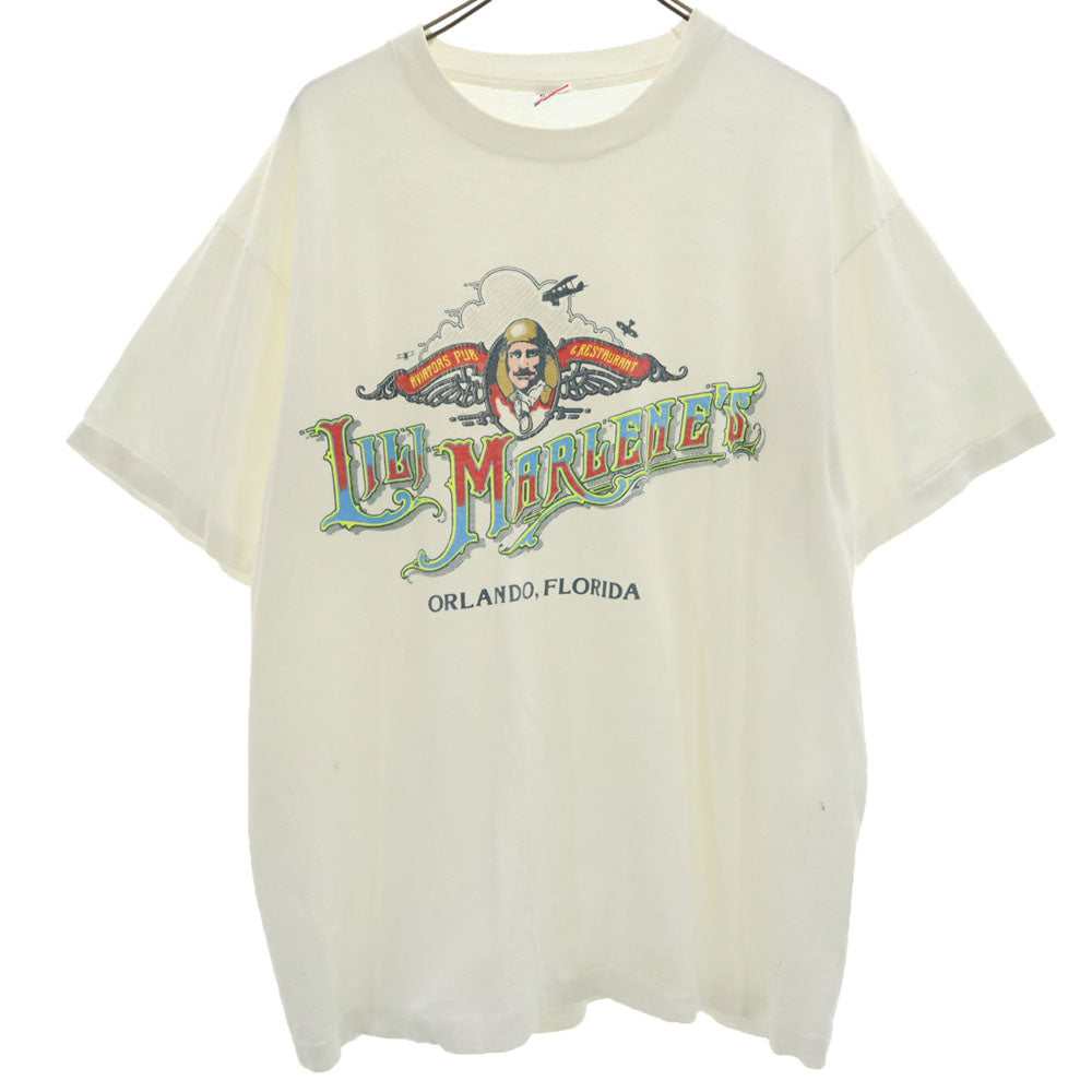 フルーツオブザルーム 90s USA製 オールド 半袖 シングルステッチ Tシャツ XL 白 FRUIT OF THE LOOM メンズ