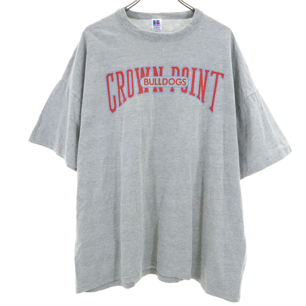 RUSSELL ATHLETIC ラッセルアスレチック 90s USA製 オールド 半袖 シングルステッチ Tシャツ XL グレー NUBLEND メンズ