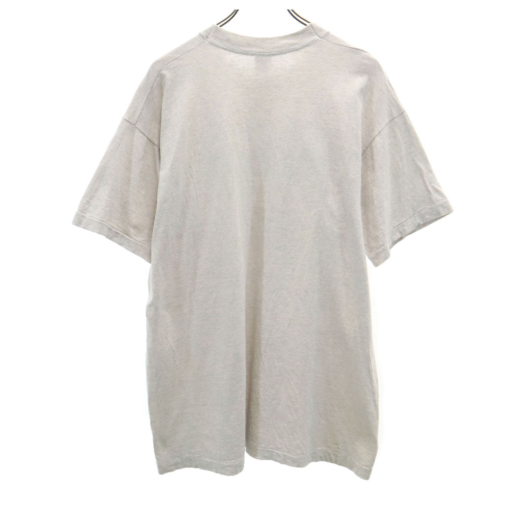 FRUIT OF THE LOOM フルーツオブザルーム 90s USA製 オールド ノルウェー 半袖 Tシャツ XL グレー シングルステッチ メンズ
