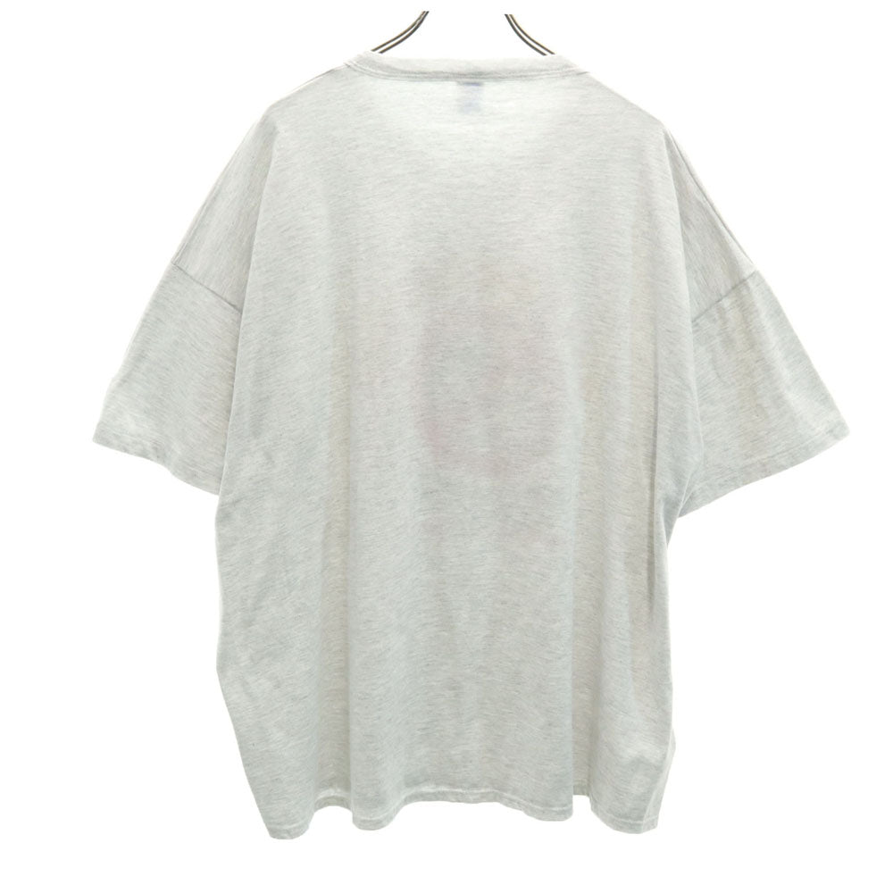 RUSSELL ATHLETIC ラッセルアスレチック 90s USA製 オールド 半袖 シングルステッチ Tシャツ XXL ライトグレー ビッグサイズ メンズ