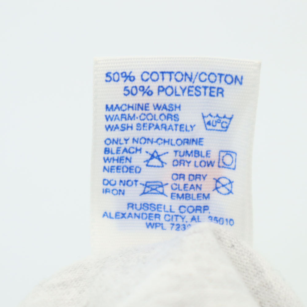RUSSELL ATHLETIC ラッセルアスレチック 90s USA製 オールド 半袖 シングルステッチ Tシャツ XXL ライトグレー ビッグサイズ メンズ