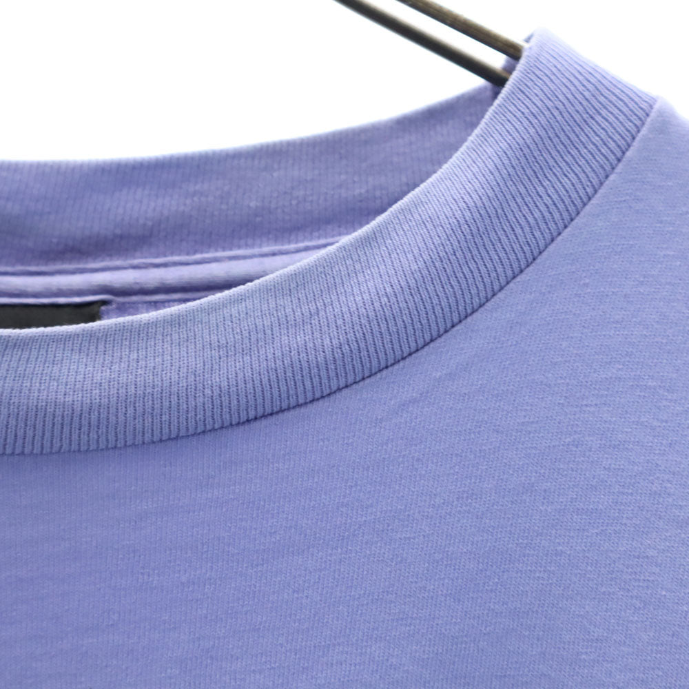 プレーリーマウンテン 90s USA製 オールド プリント 半袖 シングルステッチ Tシャツ XL ラベンダー PRAIRIE MOUNTAIN メンズ