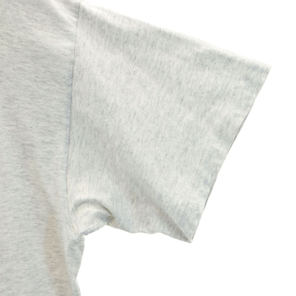 Calvin klein カルバンクライン 90s USA製 オールド ロゴプリント 半袖 シングルステッチ Tシャツ S-M グレー系 メンズ