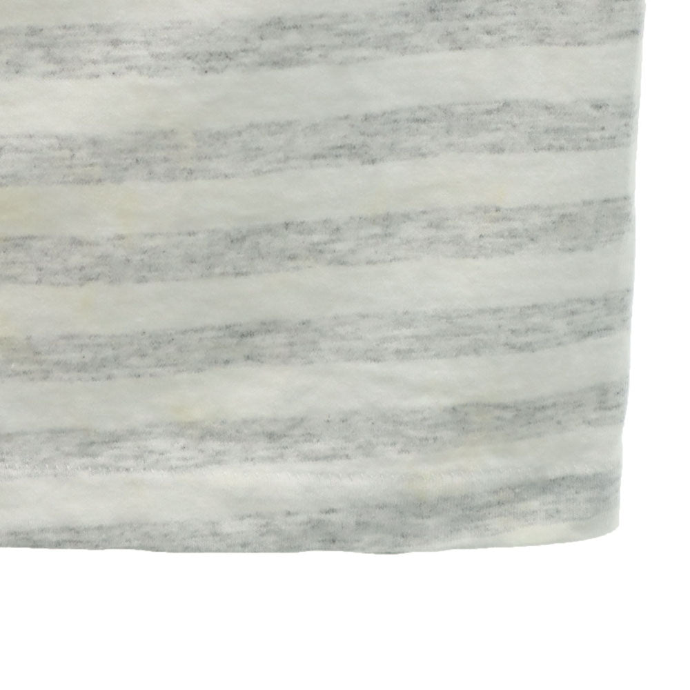 Island Waves 90s ボーダー 半袖 シングルステッチ オールド Tシャツ XL グレー系 メンズ