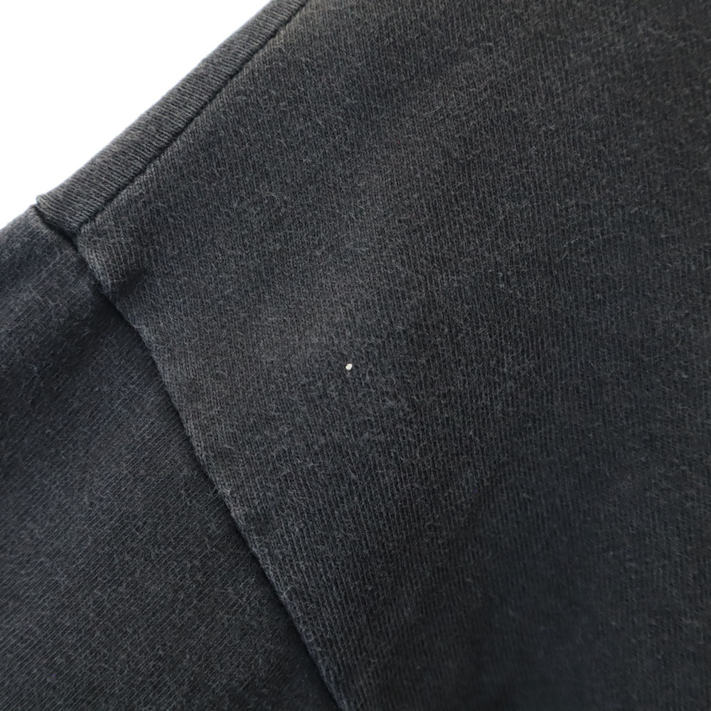 OLD オールド 90s シングルステッチ プリント 半袖 Tシャツ ブラック系 メンズ