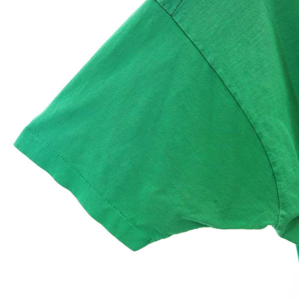 FRUIT OF THE LOOM フルーツオブザルーム 90s USA製 オールド シングルステッチ プリント 半袖 Tシャツ XL グリーン系 メンズ