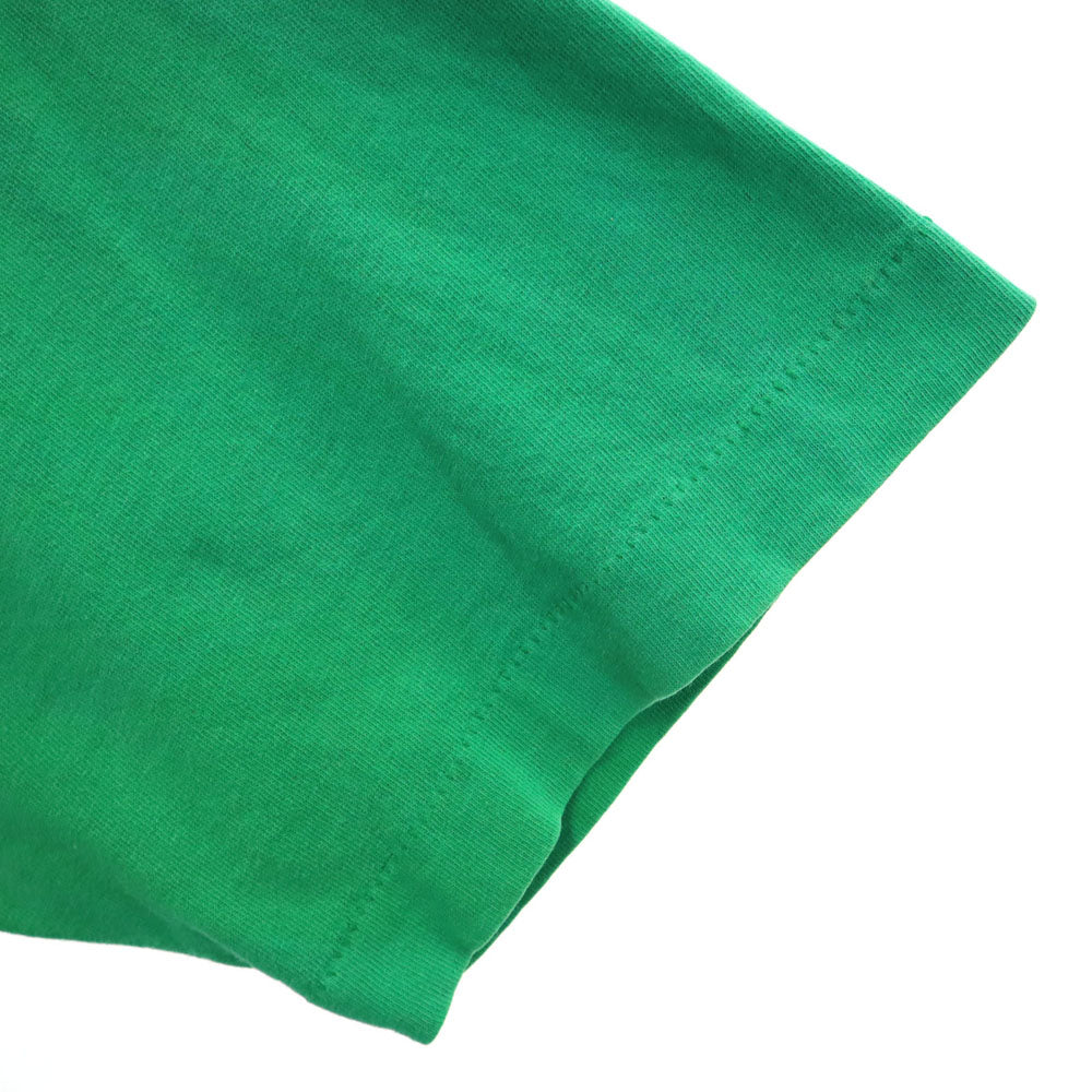 FRUIT OF THE LOOM フルーツオブザルーム 90s USA製 オールド シングルステッチ プリント 半袖 Tシャツ XL グリーン系 メンズ