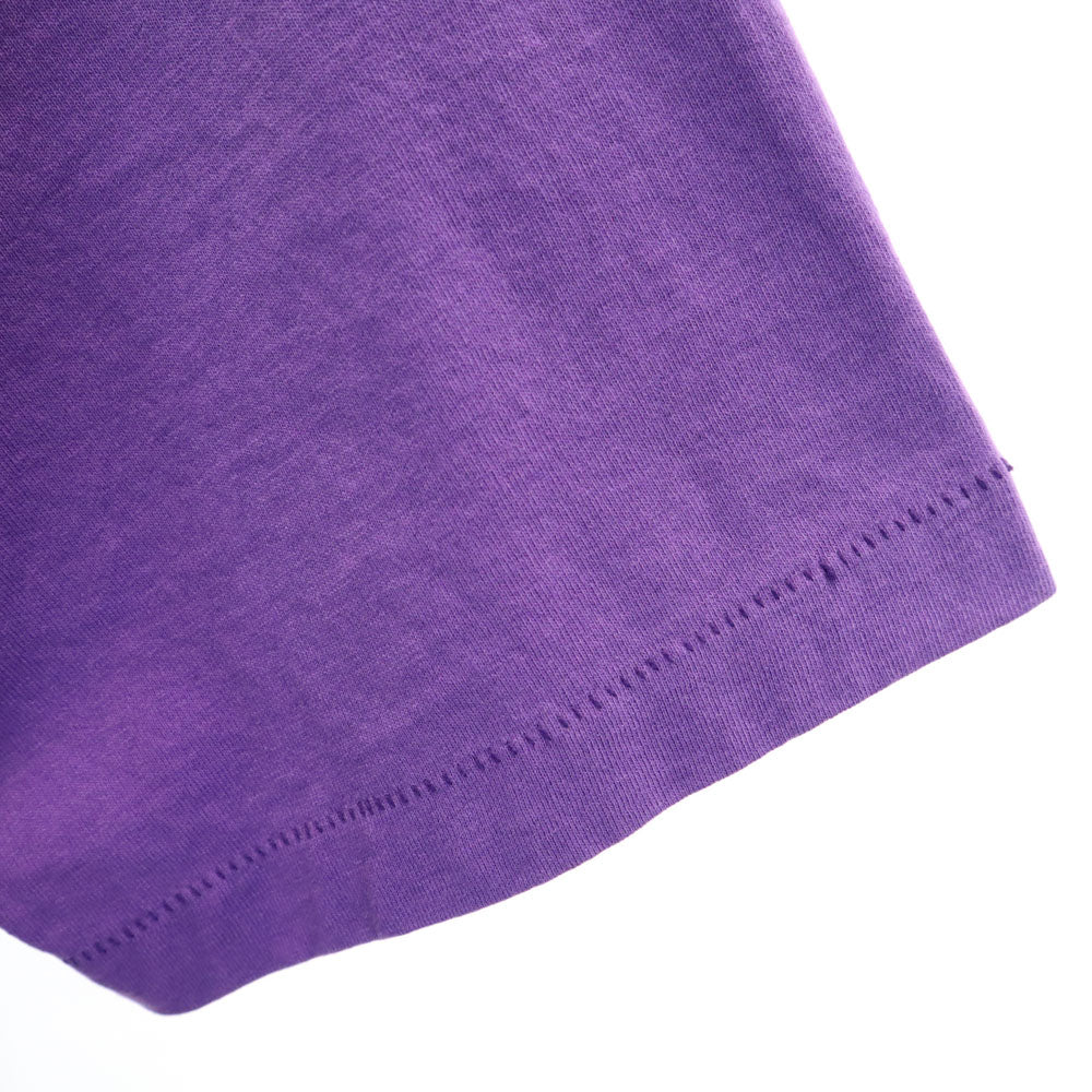 オールド 90s 半袖 シングルステッチ Tシャツ パープル OLD ドッグ メンズ