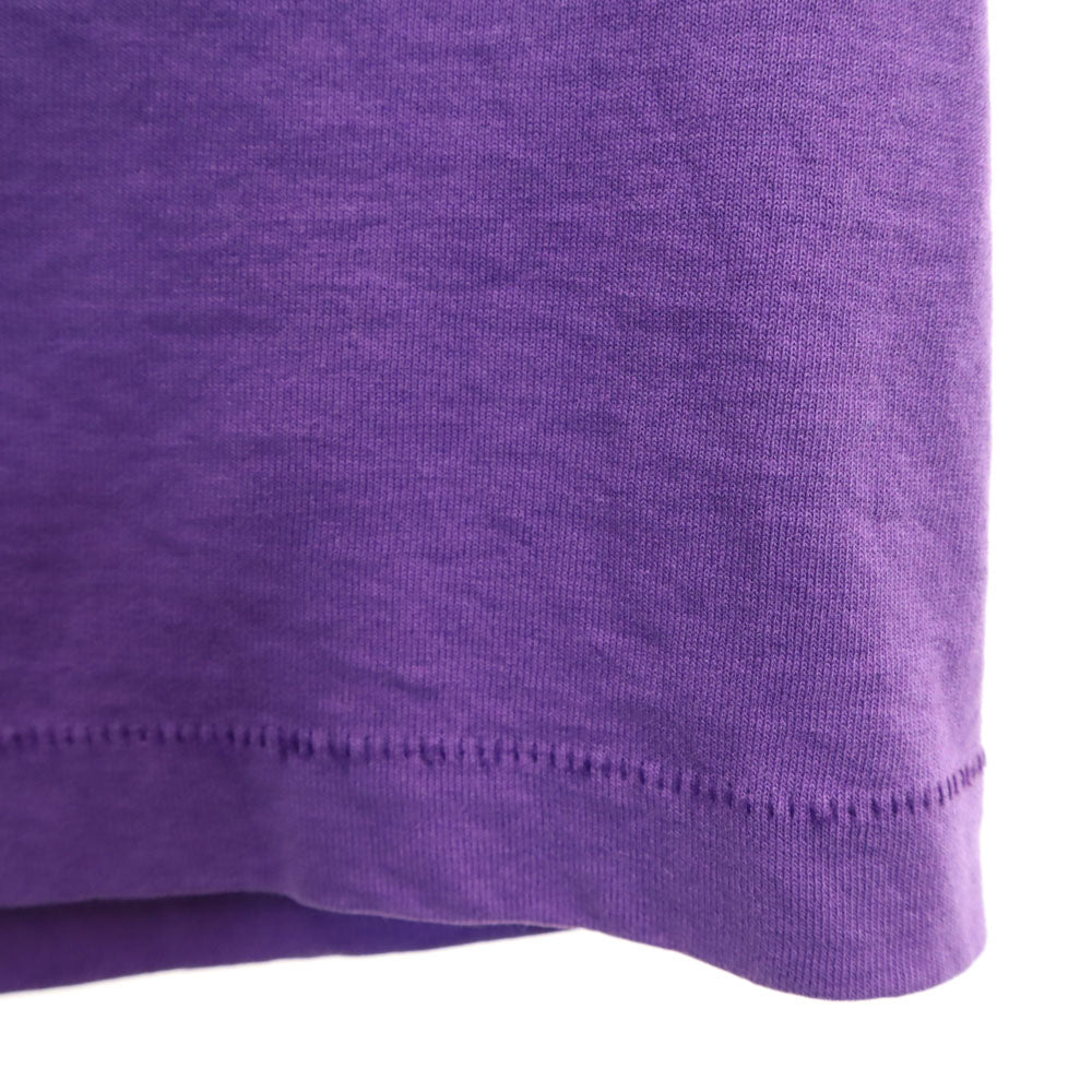 オールド 90s 半袖 シングルステッチ Tシャツ パープル OLD ドッグ メンズ