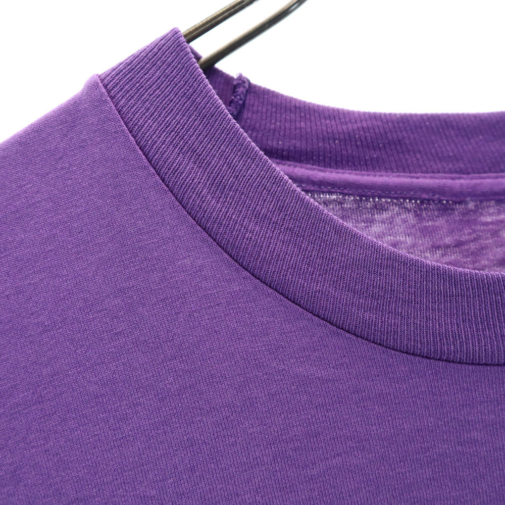 オールド 90s 半袖 シングルステッチ Tシャツ パープル OLD ドッグ メンズ