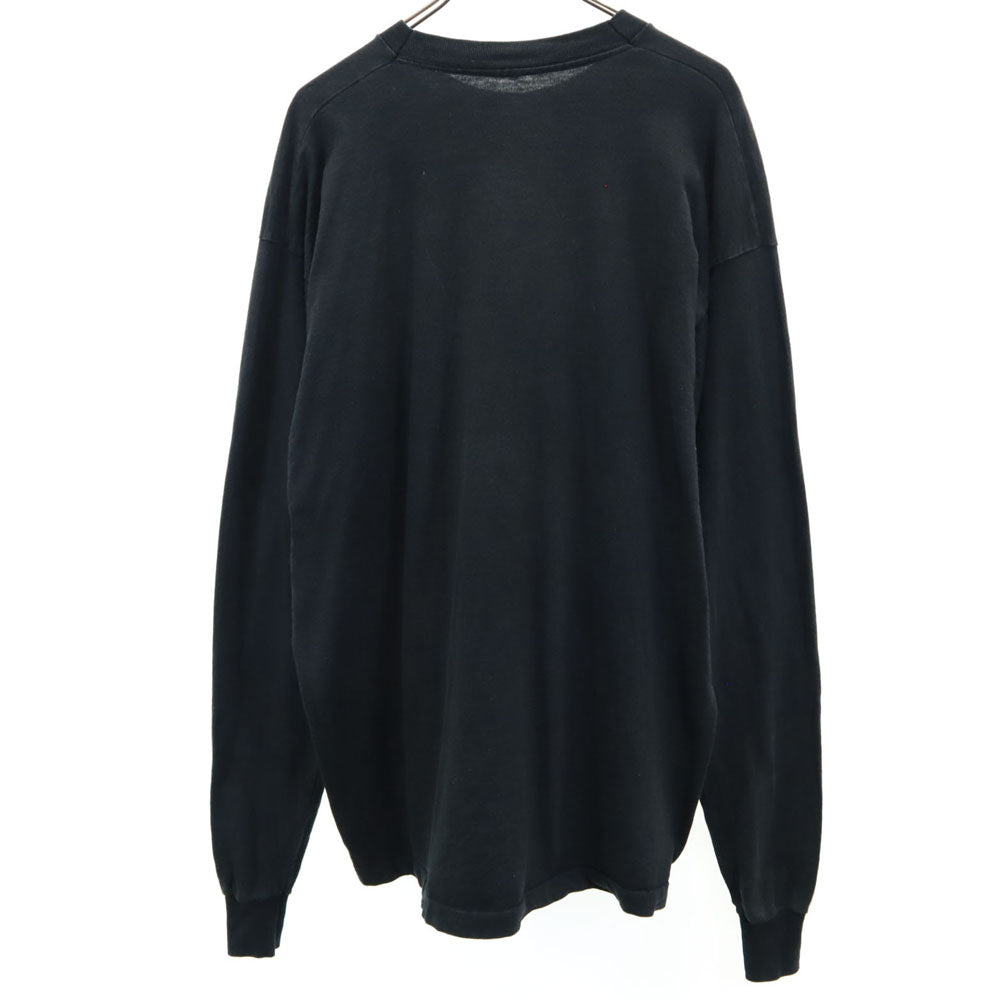 OLD オールド 90s 長袖 Tシャツ 黒 ロンT ビックサイズ メンズ