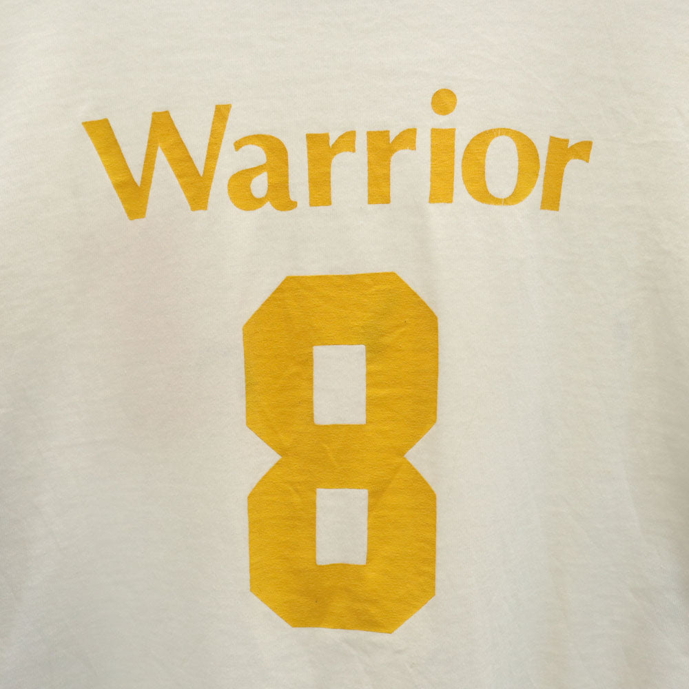 SCREEN STARS BEST スクリーンスターズベスト 90s USA製 オールド Warrior 8 袖プリ 長袖 Tシャツ XL ホワイト ロンT シングルステッチ メンズ