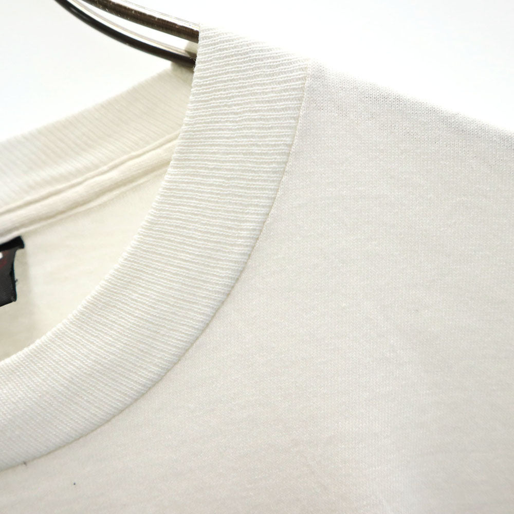 SCREEN STARS BEST スクリーンスターズベスト 90s USA製 オールド Warrior 8 袖プリ 長袖 Tシャツ XL ホワイト ロンT シングルステッチ メンズ