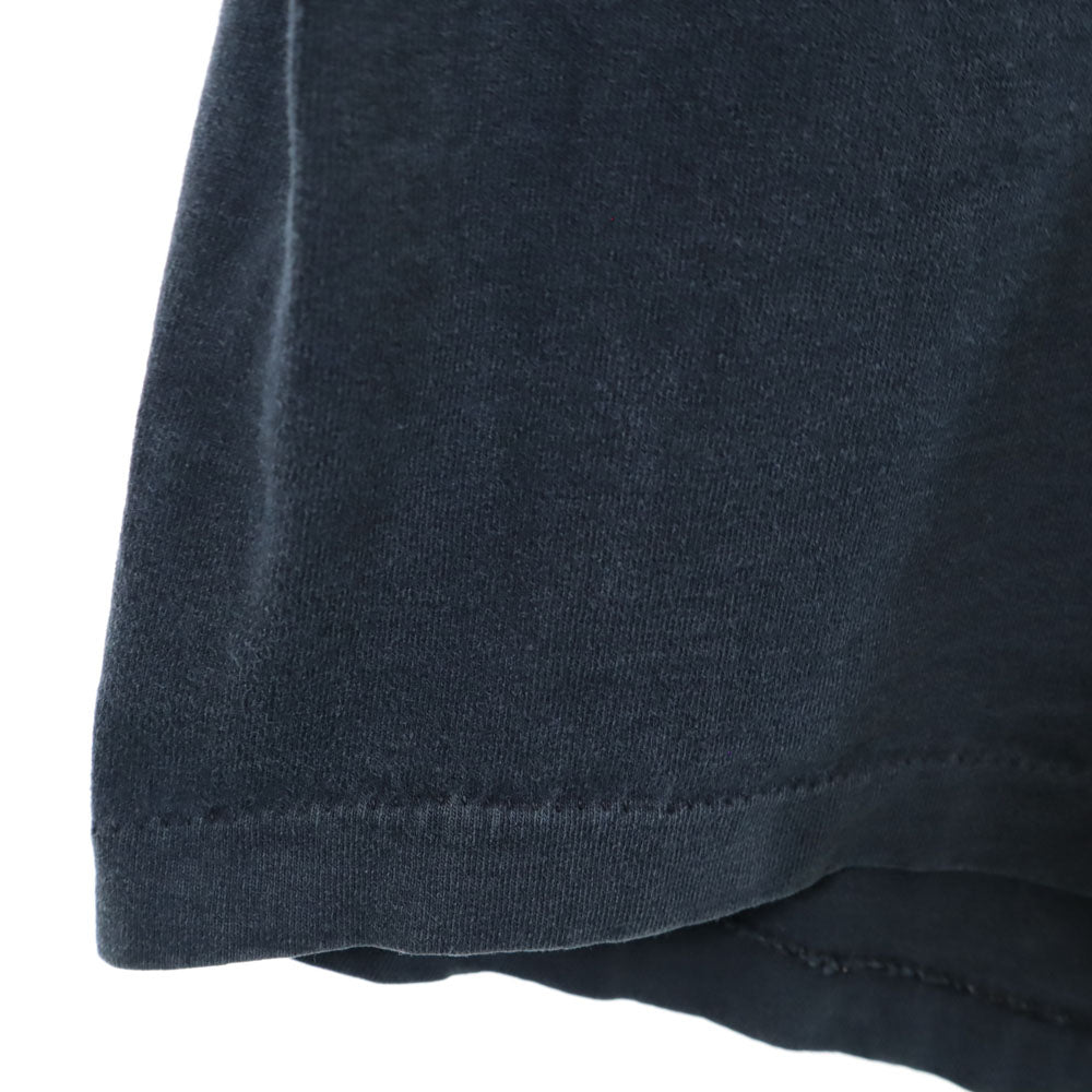 BUGLE BOY ビューグルボーイ 90s USA製 オールド 長袖 モックネック Tシャツ M ブラック ロンT シングルステッチ メンズ