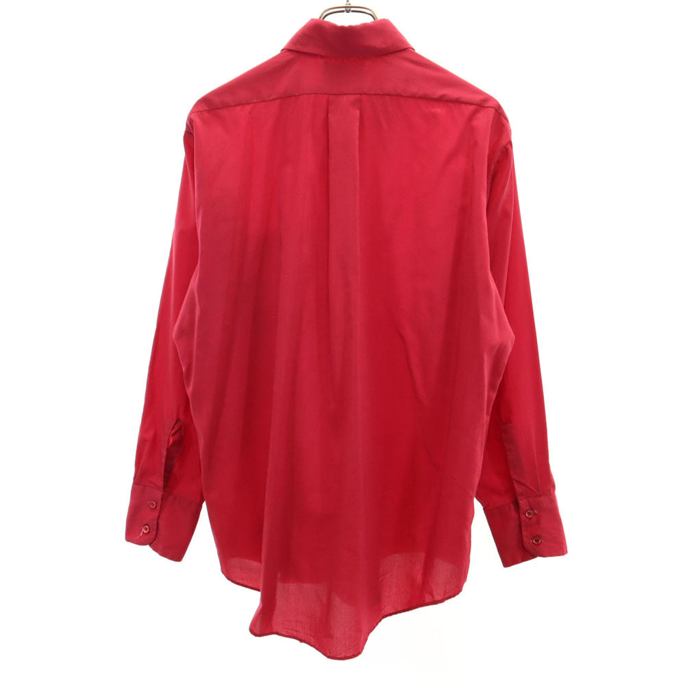 JCPenney ジェイシーペニー 70s タウンクラフト ヴィンテージ ストアブランド 長袖 シャツ レッド メンズ