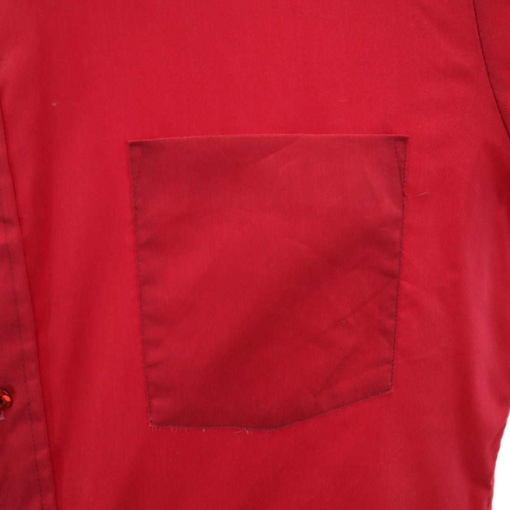 JCPenney ジェイシーペニー 70s タウンクラフト ヴィンテージ ストアブランド 長袖 シャツ レッド メンズ