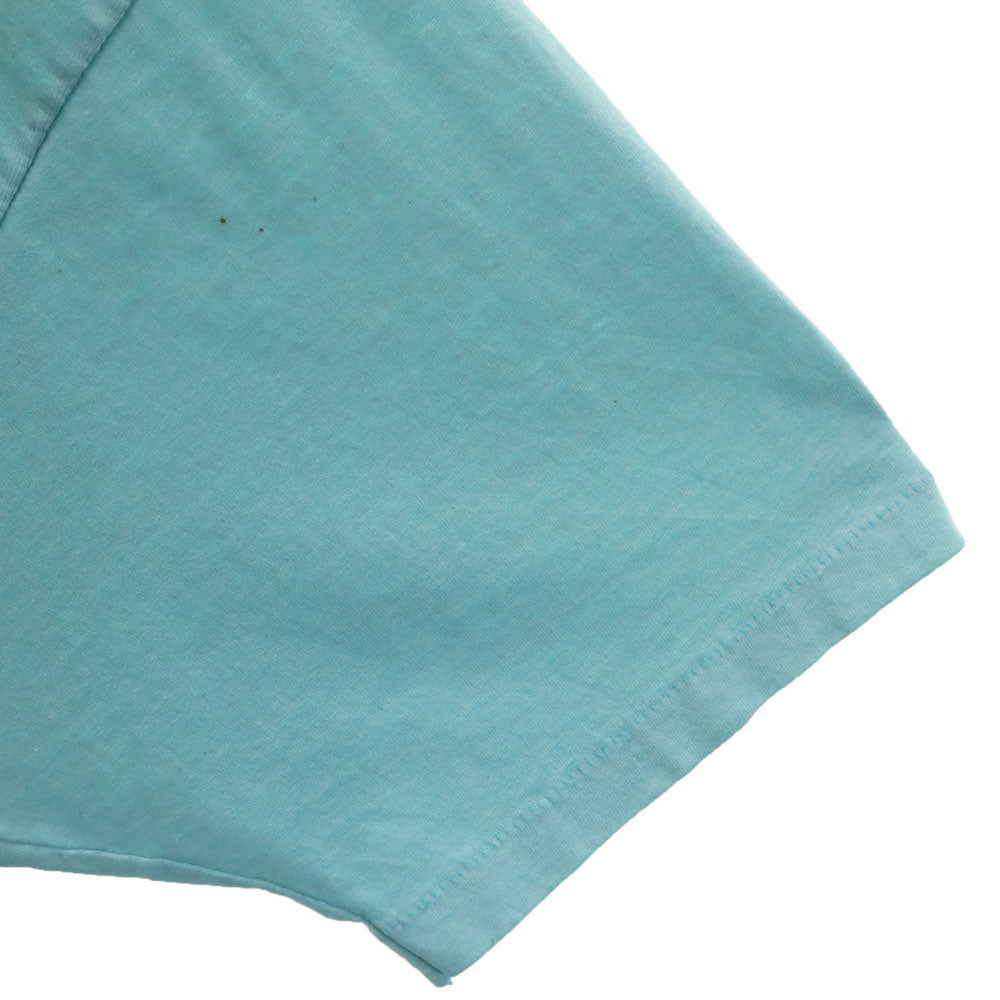 ヘインズ 80s USA製 ヴィンテージ 半袖 Tシャツ XL 水色 Hanes シングルステッチ メンズ