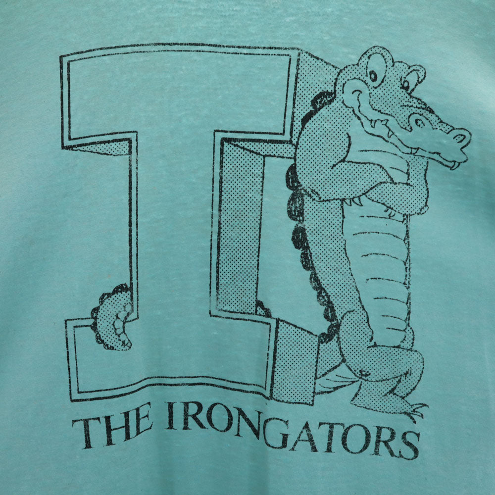 ヘインズ 80s USA製 ヴィンテージ 半袖 Tシャツ XL 水色 Hanes シングルステッチ メンズ