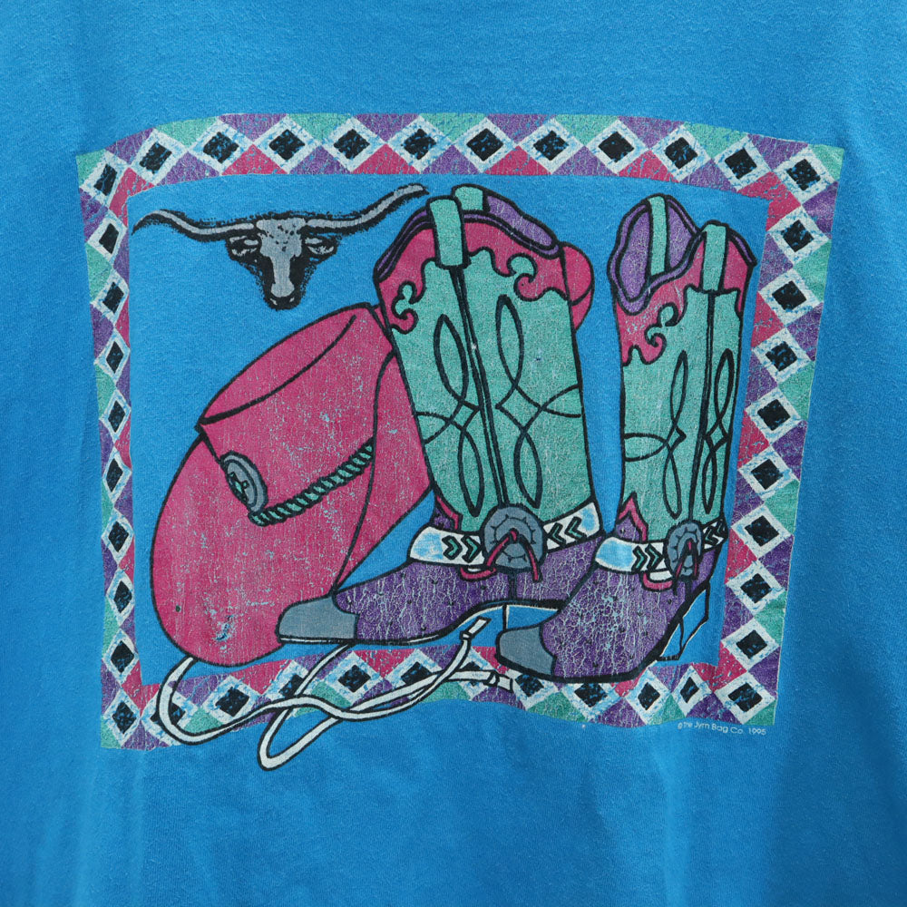 anvil アンヴィル 90s USA製 オールド シングルステッチ 半袖 Tシャツ L 水色 メンズ