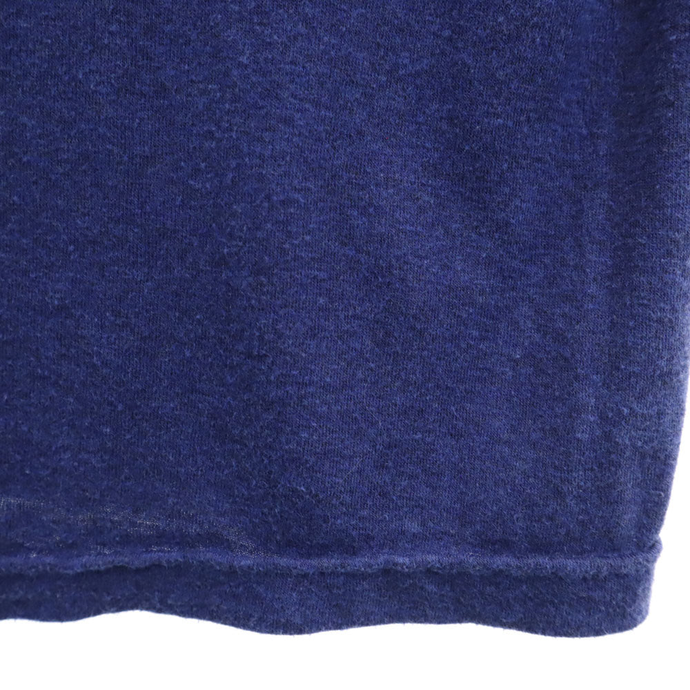 Charlie hustle 90s USA製 オールド シングルステッチ 半袖 Tシャツ L ネイビー メンズ
