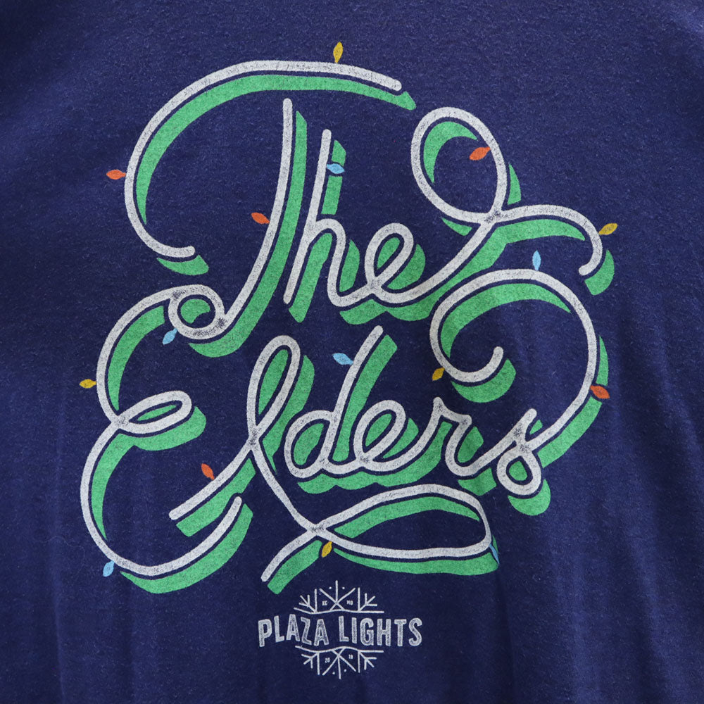 Charlie hustle 90s USA製 オールド シングルステッチ 半袖 Tシャツ L ネイビー メンズ