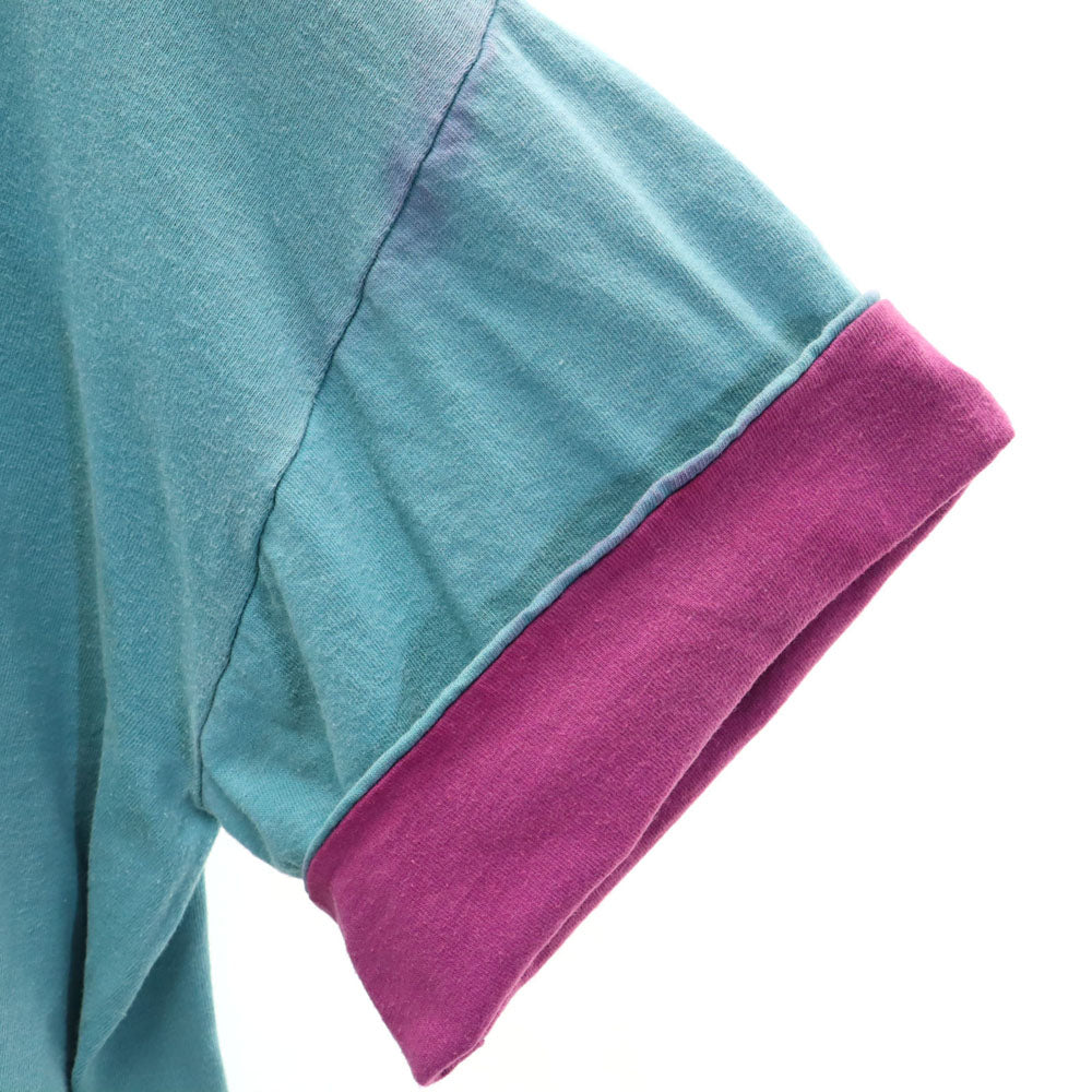 BELTON ベルトン 90s USA製 オールド 切り返し ラスベガス 半袖 Tシャツ L ブルーグレー LAS VEGAS メンズ