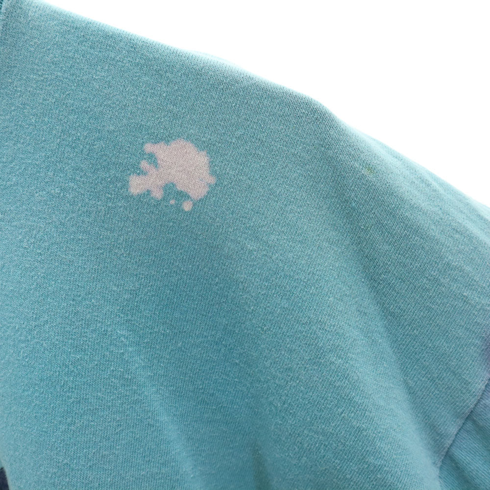 BELTON ベルトン 90s USA製 オールド 切り返し ラスベガス 半袖 Tシャツ L ブルーグレー LAS VEGAS メンズ