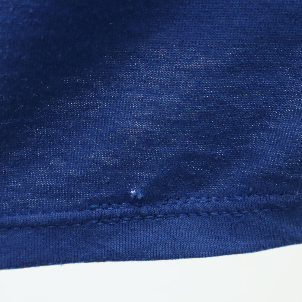 ジャージーズ 90s USA製 オールド バックプリント 半袖 Tシャツ XL ブルー JERZEES メンズ